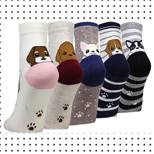 Women's Cotton Crew Novalty socks